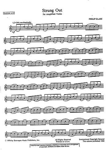 Strung Out (Amplified Violin)